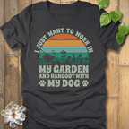 Dark Grey Heather / S Work In My Garden T-Shirt T-Shirt
