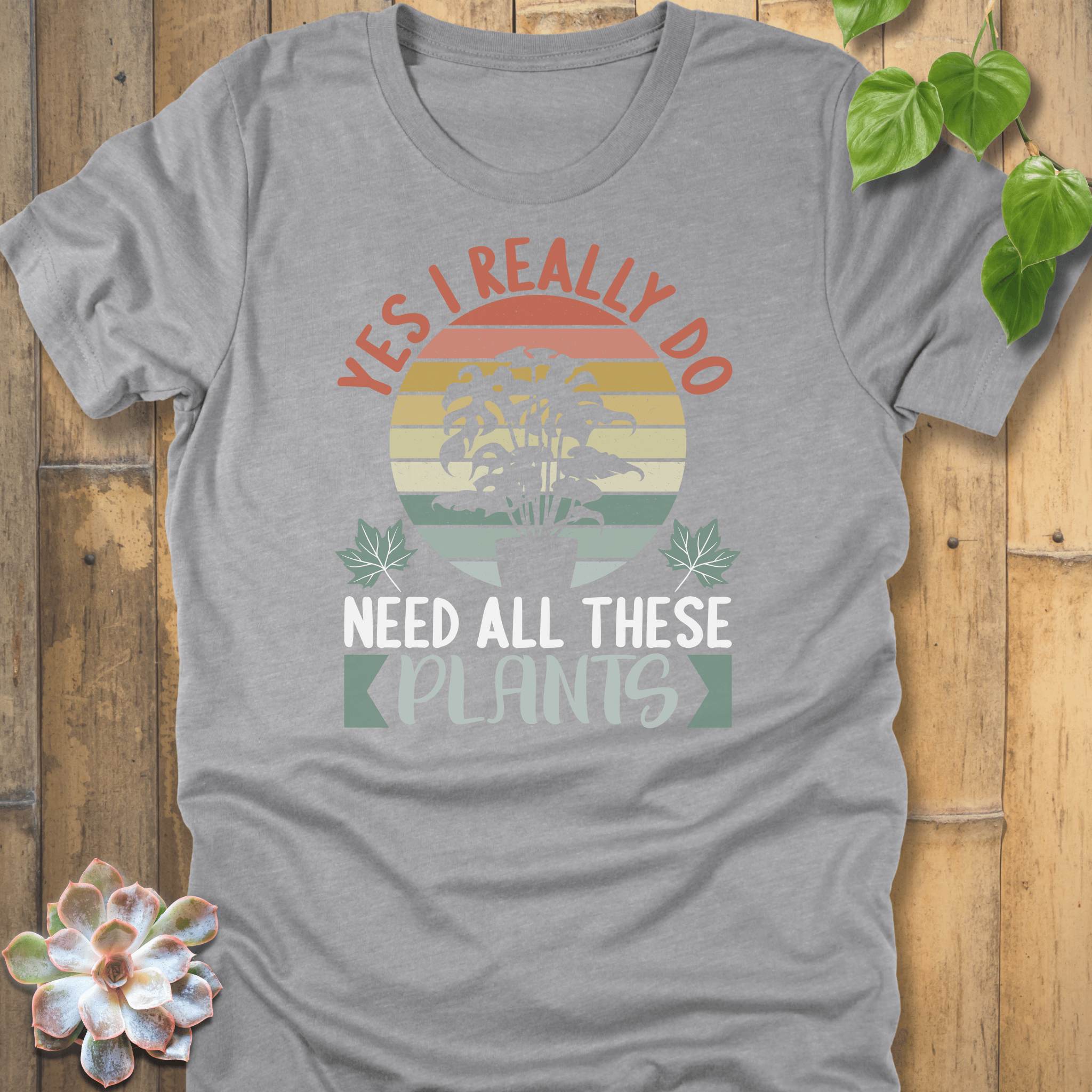 Athletic Heather / S Yes I Really Do T-Shirt T-Shirt