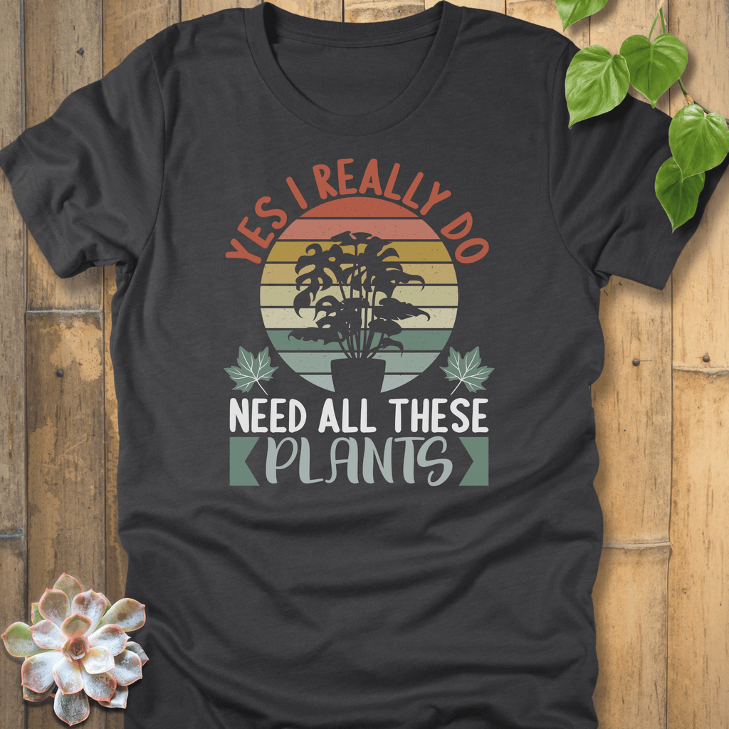 Dark Grey Heather / S Yes I Really Do T-Shirt T-Shirt