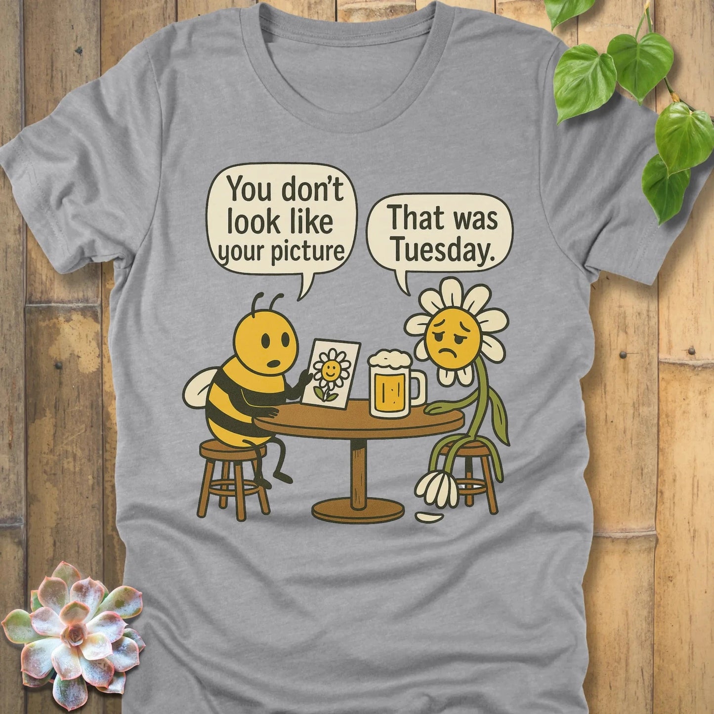 Athletic Heather / S You Don't Look Like T-Shirt T-Shirt