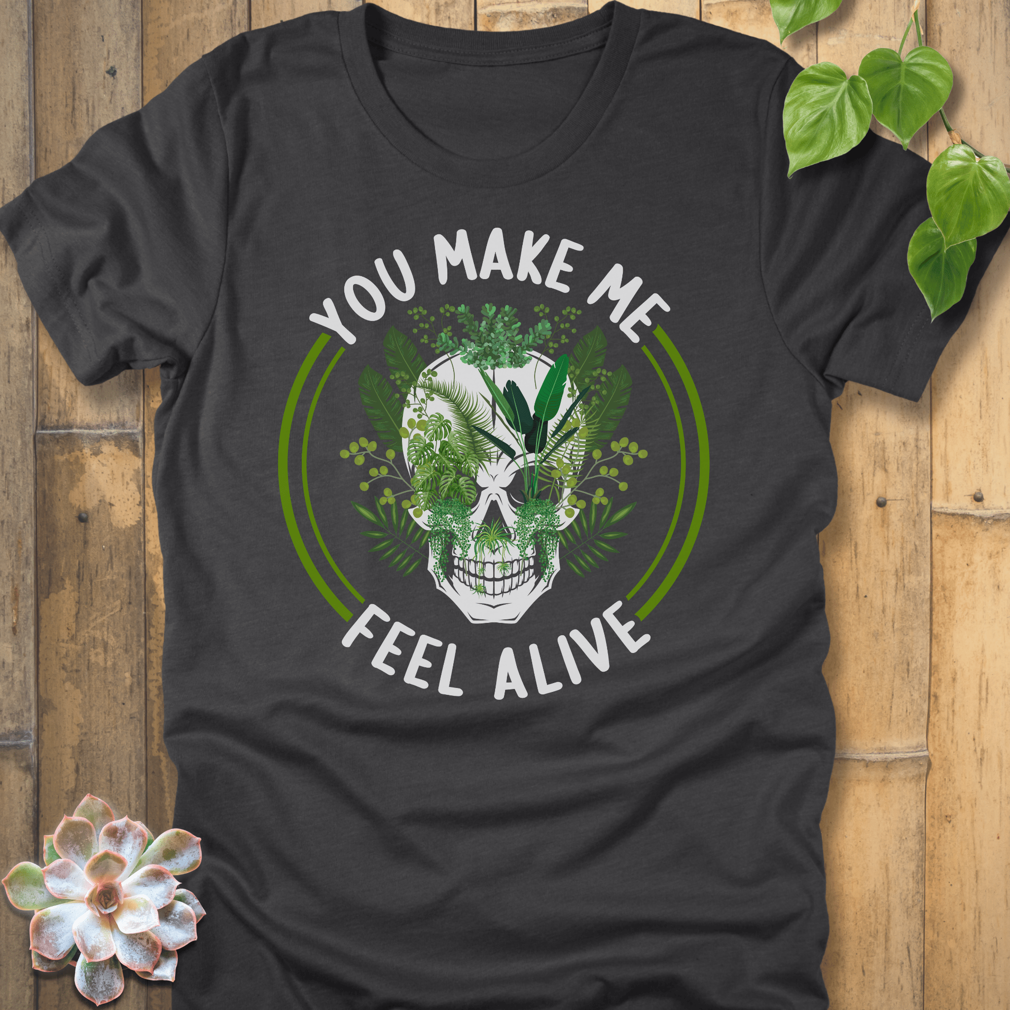 Dark Grey Heather / S You Make Me T-Shirt T-Shirt