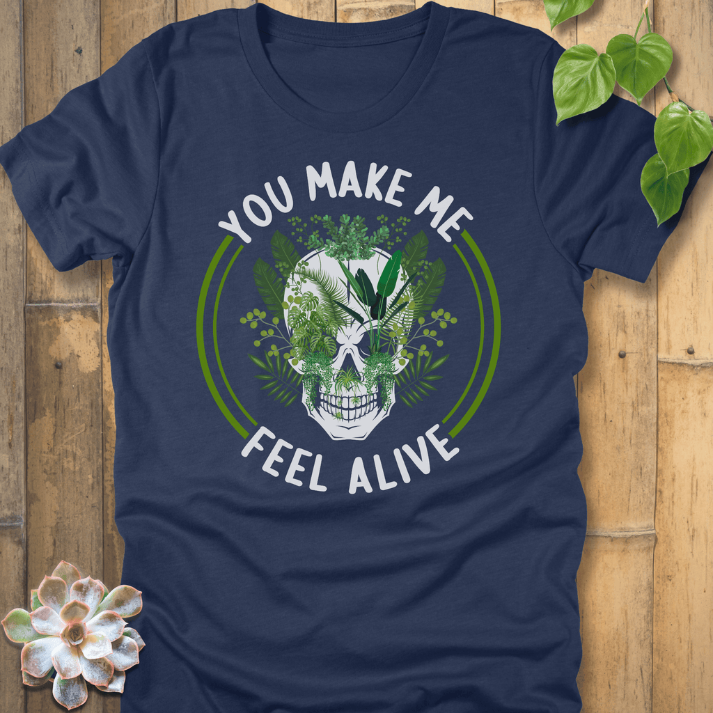 Heather Navy / S You Make Me T-Shirt T-Shirt