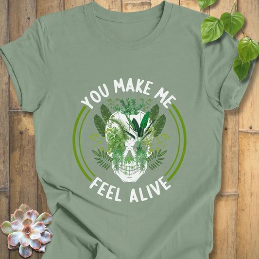 Sage / XS You Make Me T-Shirt T-Shirt