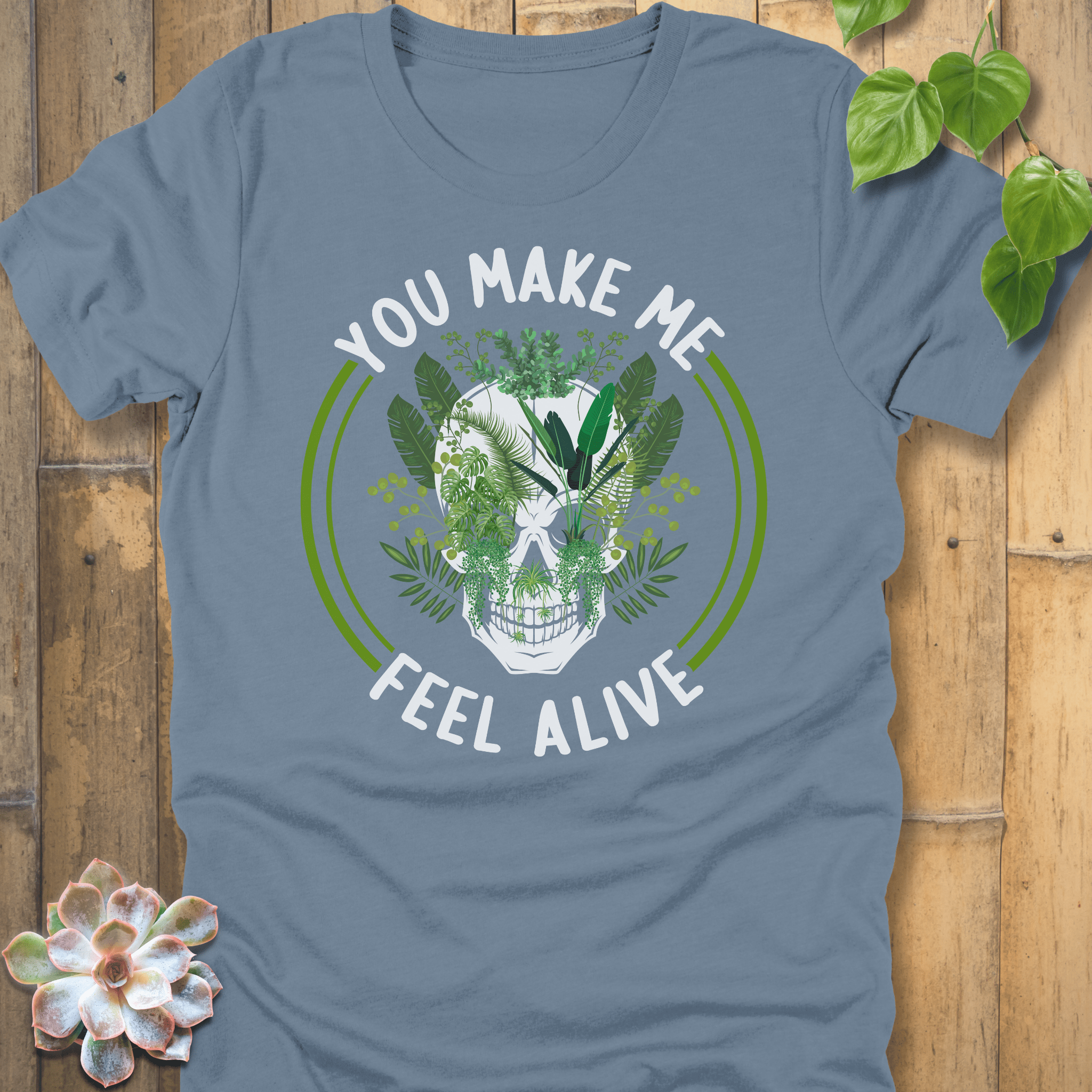 Steel Blue / S You Make Me T-Shirt T-Shirt