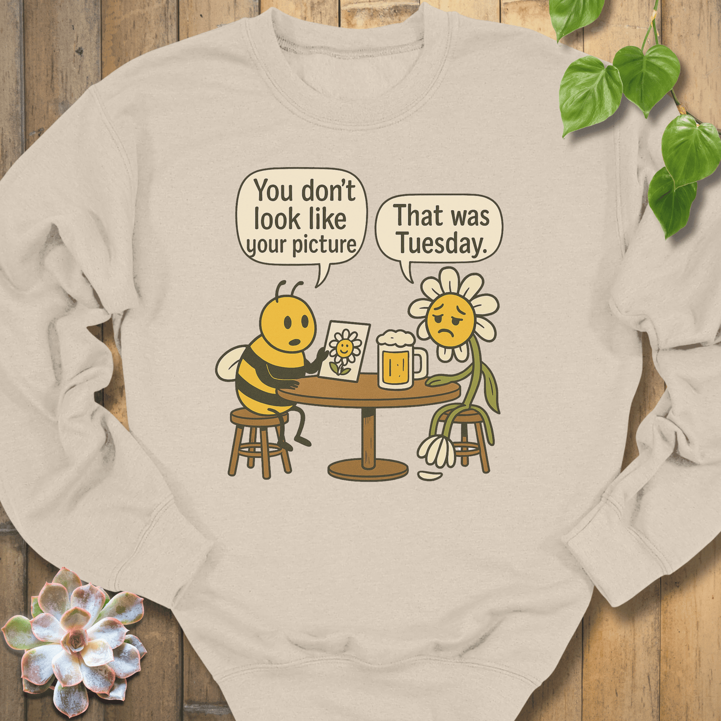 Sand / S Your Picture Sweatshirt Sweatshirt