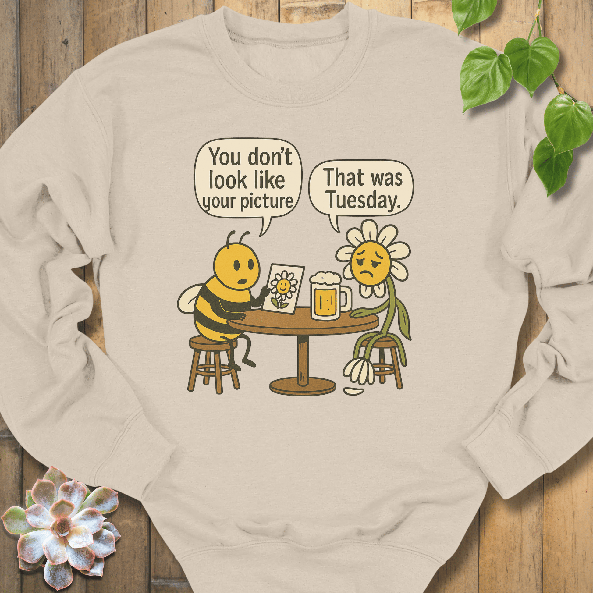 Sand / S Your Picture Sweatshirt Sweatshirt