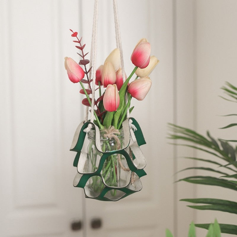 hanging nordic plant holder