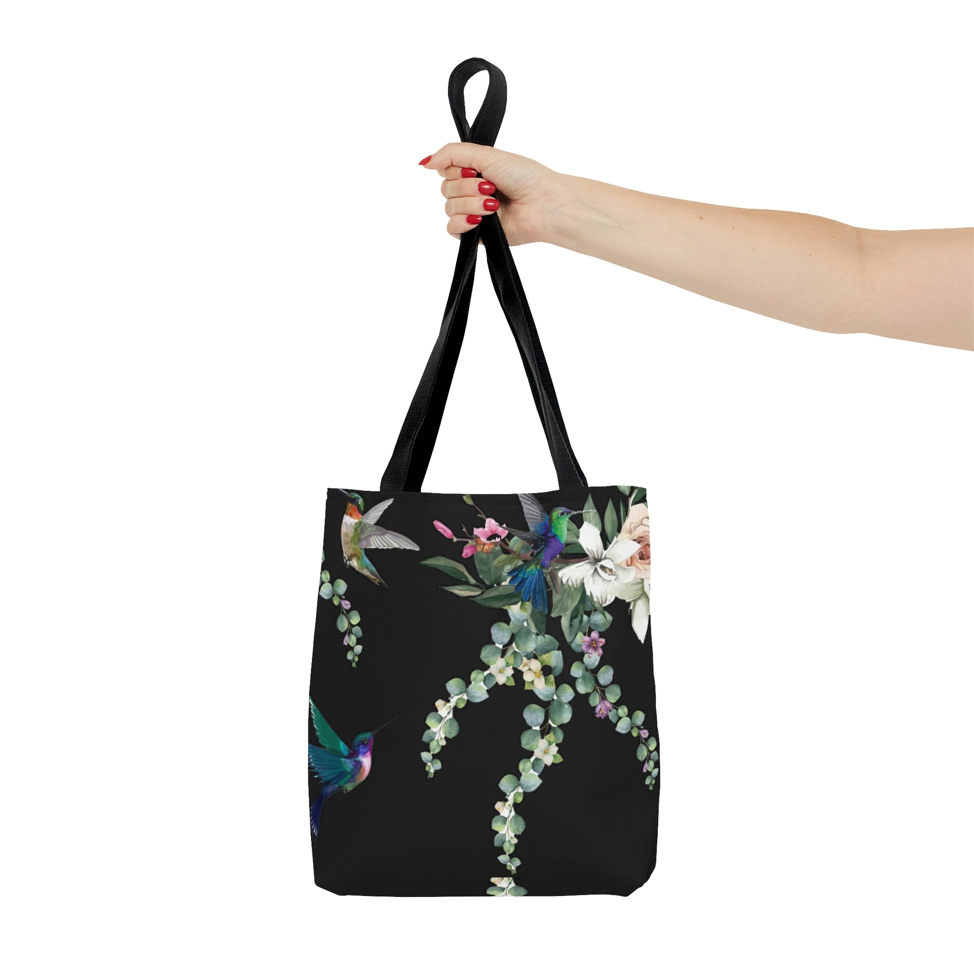 Black beach bag